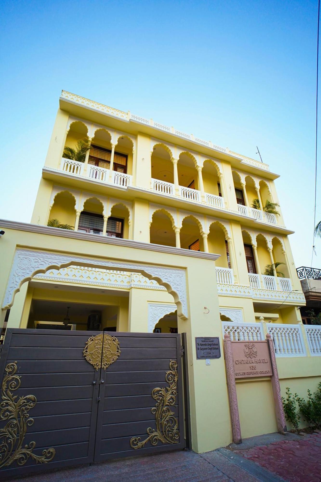 Chitawa Haveli Jaipur Otel Dış mekan fotoğraf